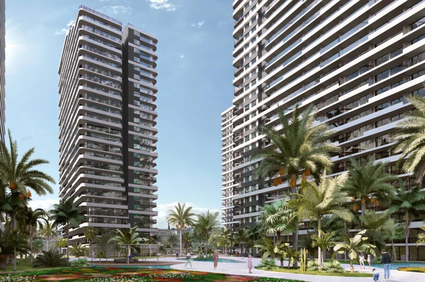 Ultra-luksuriøs 4+1 Penthouse i İskele sitt mest eksklusive boligprosjekt