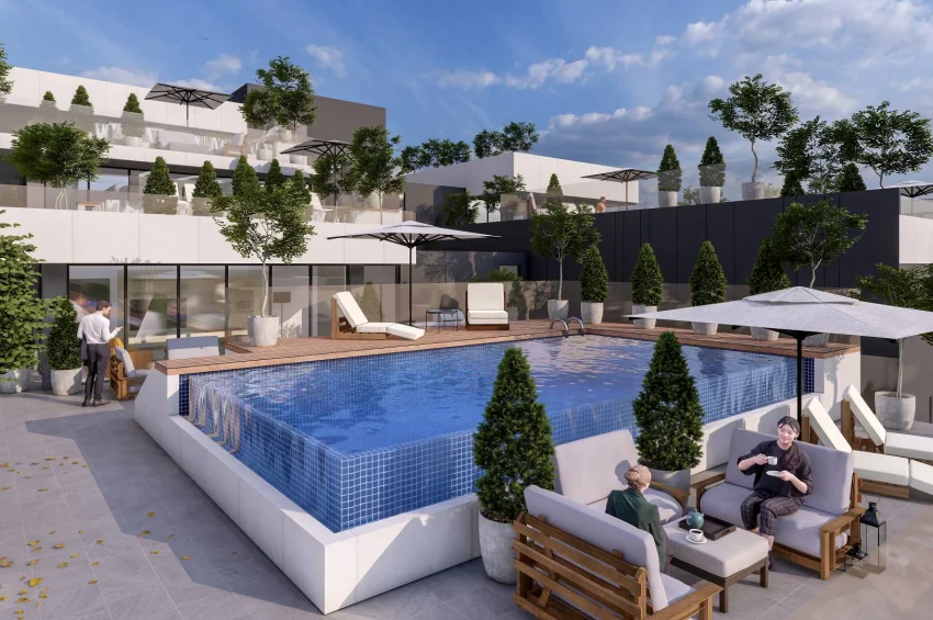 Ultra-luksuriøs 4+1 Penthouse i İskele sitt mest eksklusive boligprosjekt