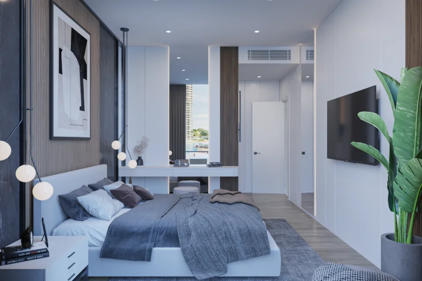 Ultra-luksuriøs 4+1 Penthouse i İskele sitt mest eksklusive boligprosjekt