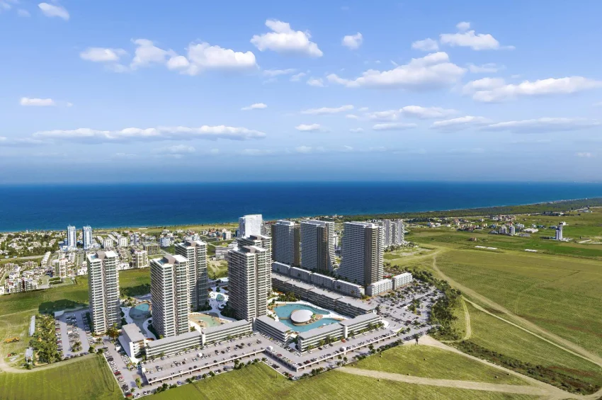 Ultra-luksuriøs 4+1 Penthouse i İskele sitt mest eksklusive boligprosjekt