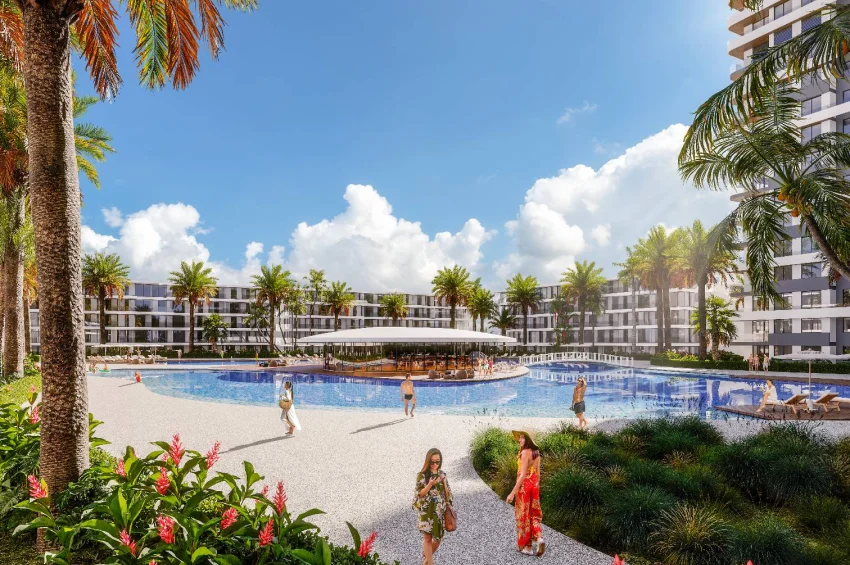 Ultra-luksuriøs 4+1 Penthouse i İskele sitt mest eksklusive boligprosjekt