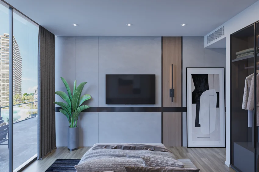 Ultra-luksuriøs 4+1 Penthouse i İskele sitt mest eksklusive boligprosjekt