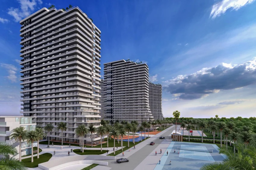 Ultra-luksuriøs 4+1 Penthouse i İskele sitt mest eksklusive boligprosjekt
