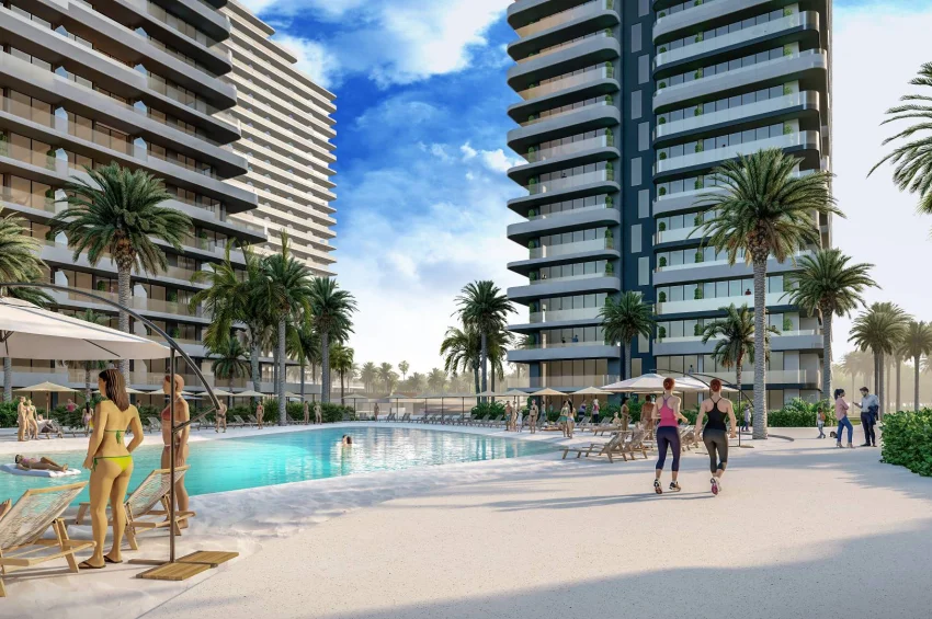 Ultra-luksuriøs 4+1 Penthouse i İskele sitt mest eksklusive boligprosjekt