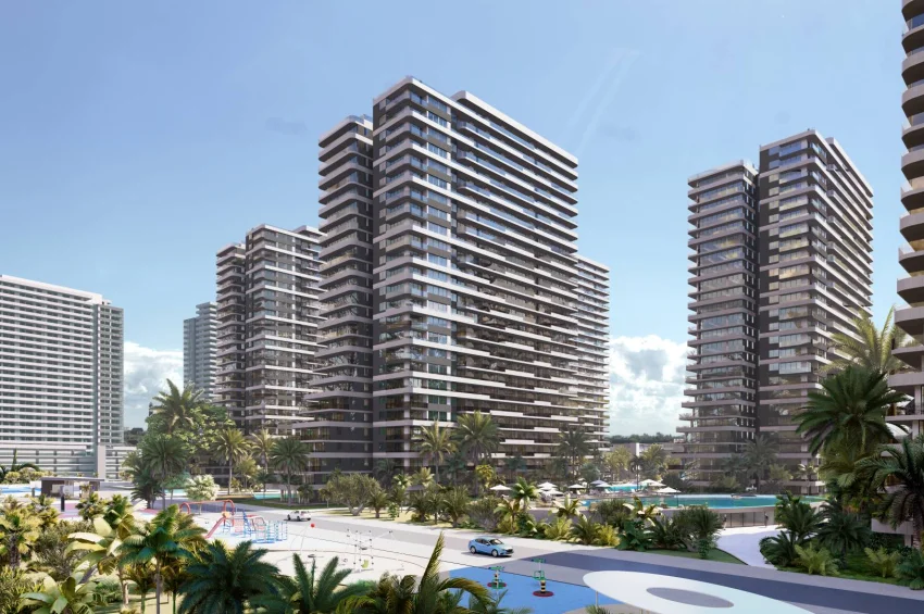 Ultra-luksuriøs 4+1 Penthouse i İskele sitt mest eksklusive boligprosjekt
