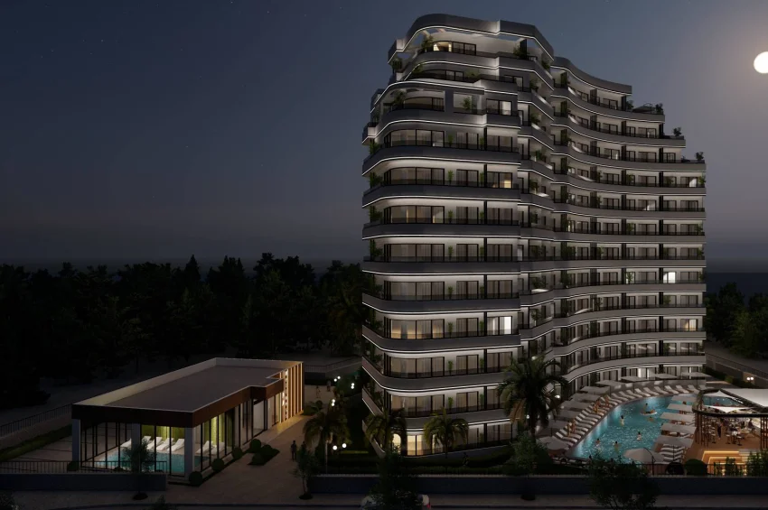 Seafront 1-Bedroom Apartment in Lefke Gaziveren
