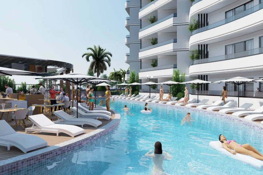 Seafront 1-Bedroom Apartment in Lefke Gaziveren