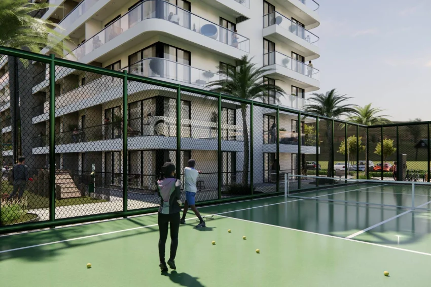 Studio Apartment in einer ultra-luxuriösen Wohnanlage in Lefke Gaziveren