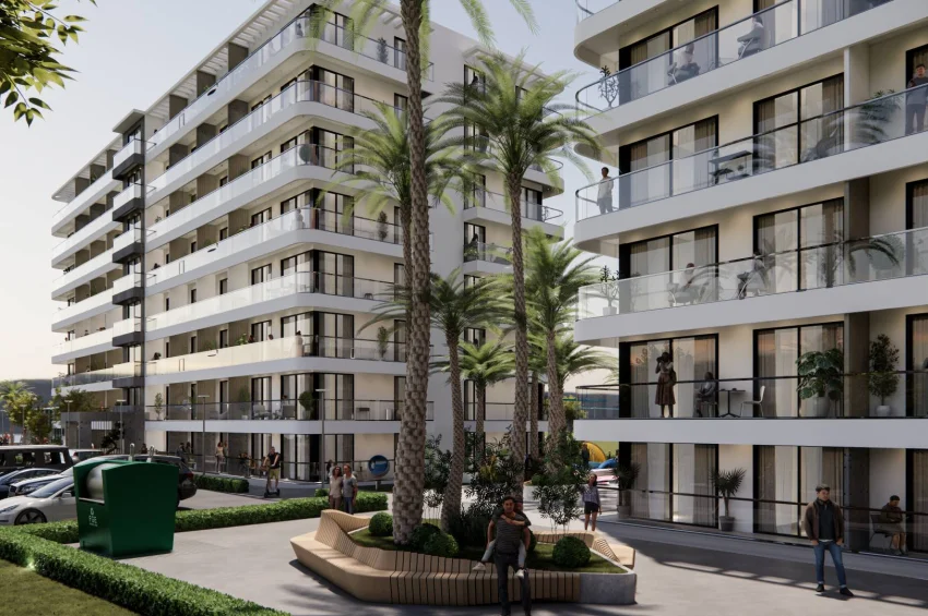 1 Schlafzimmer Wohnung in einer Ultra-Luxus-Wohnanlage in Lefke Gaziveren