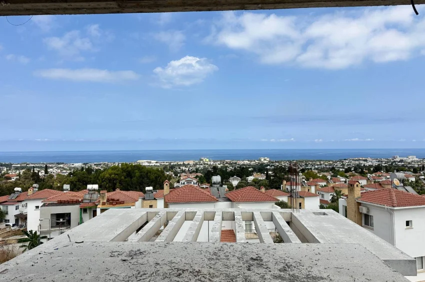 Ultralyxig villa 4+1 med privat pool och havsutsikt i Bellapais, Kyrenia
