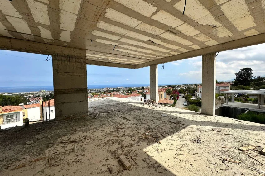 Ultralyxig villa 4+1 med privat pool och havsutsikt i Bellapais, Kyrenia