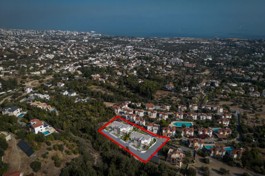 Ultralyxig villa 4+1 med privat pool och havsutsikt i Bellapais, Kyrenia