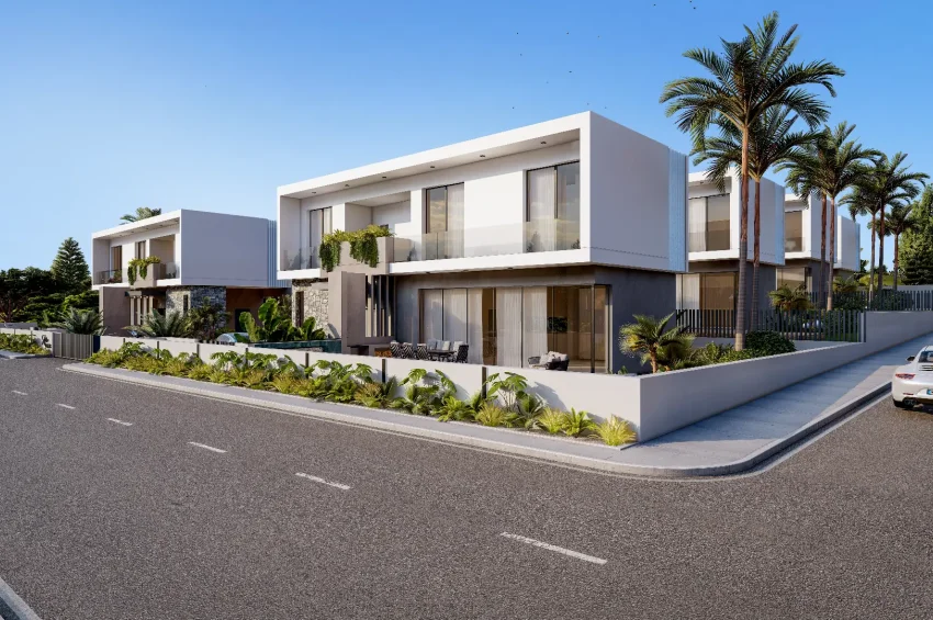 3 Bedroom Villa in Çatalköy with Panoramic Sea Views and Private Pool