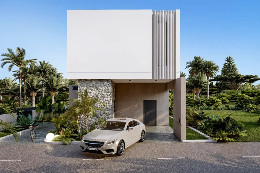 3 Bedroom Villa in Çatalköy with Panoramic Sea Views and Private Pool