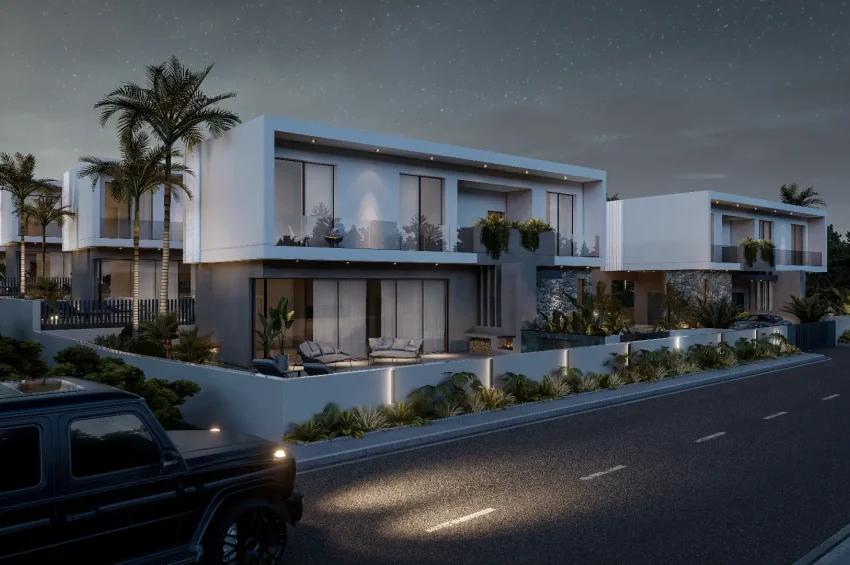 3 Bedroom Villa in Çatalköy with Panoramic Sea Views and Private Pool