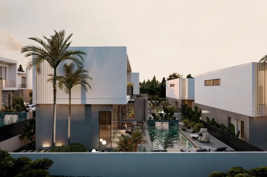 3 Bedroom Villa in Çatalköy with Panoramic Sea Views and Private Pool