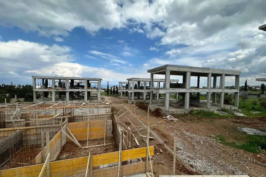 3 Bedroom Villa in Çatalköy with Panoramic Sea Views and Private Pool