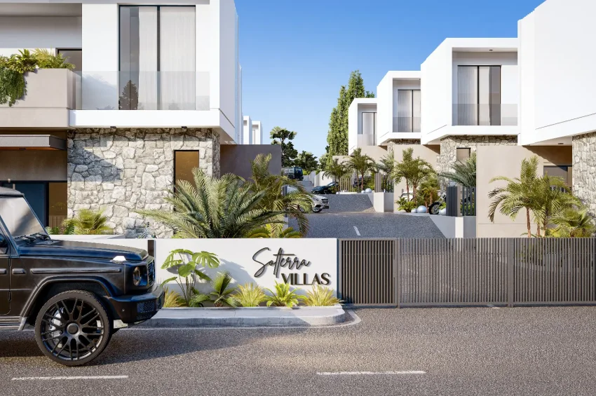 3 Bedroom Villa in Çatalköy with Panoramic Sea Views and Private Pool