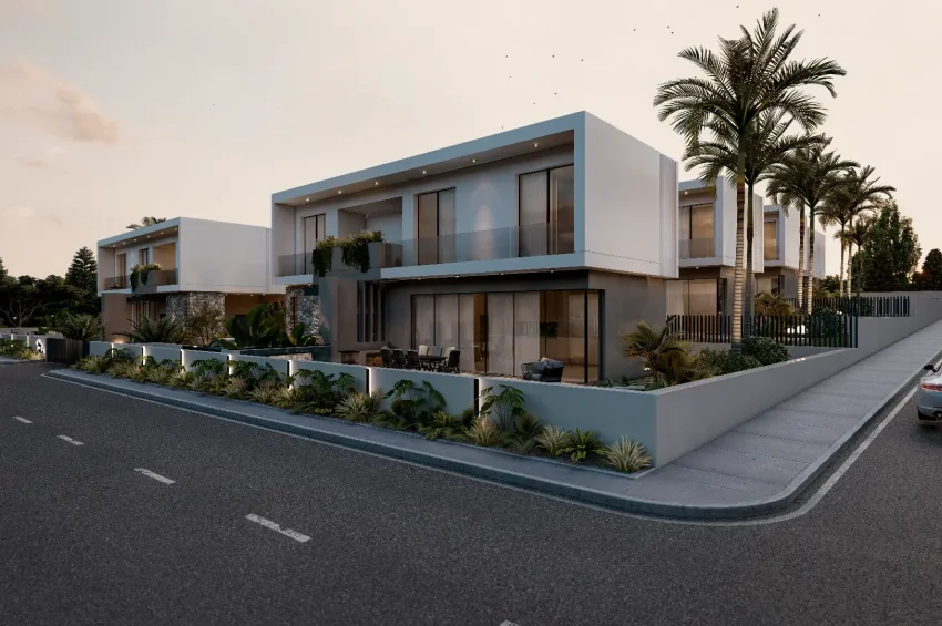 3 Bedroom Villa in Çatalköy with Panoramic Sea Views and Private Pool