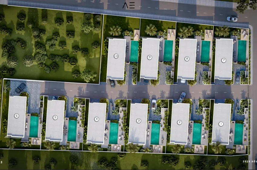 3 Bedroom Villa in Çatalköy with Panoramic Sea Views and Private Pool