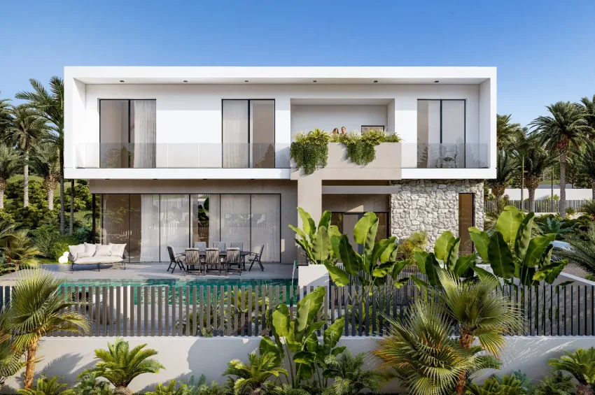 3 Bedroom Villa in Çatalköy with Panoramic Sea Views and Private Pool