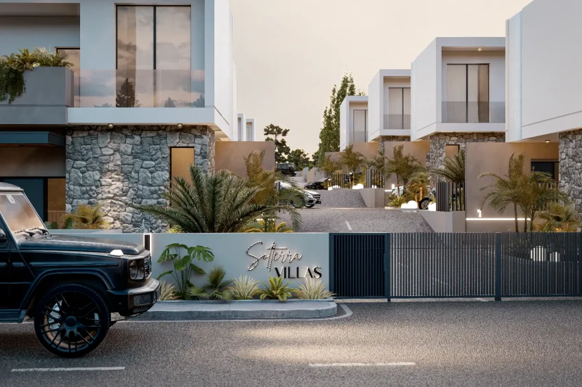 3 Bedroom Villa in Çatalköy with Panoramic Sea Views and Private Pool