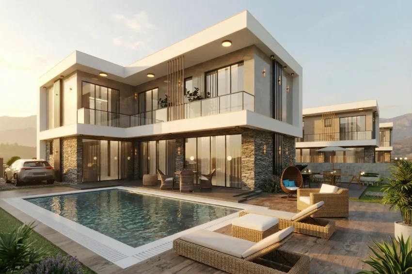 4+1-villa med privat basseng i Bellapais – begrenset tilbud i en eksklusiv beliggenhet