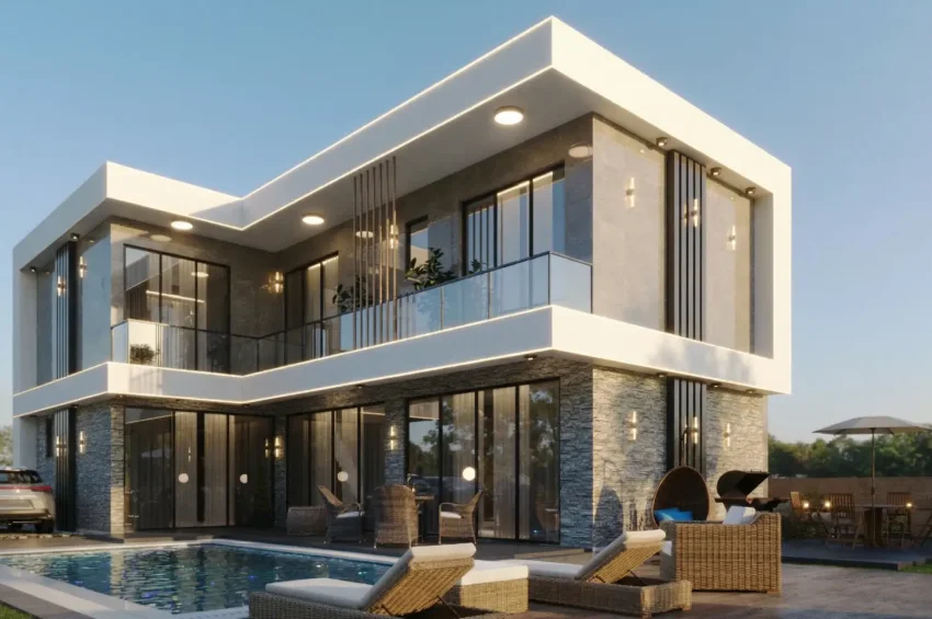 4+1-villa med privat basseng i Bellapais – begrenset tilbud i en eksklusiv beliggenhet