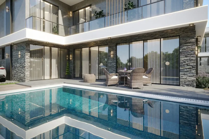 4+1-villa med privat basseng i Bellapais – begrenset tilbud i en eksklusiv beliggenhet