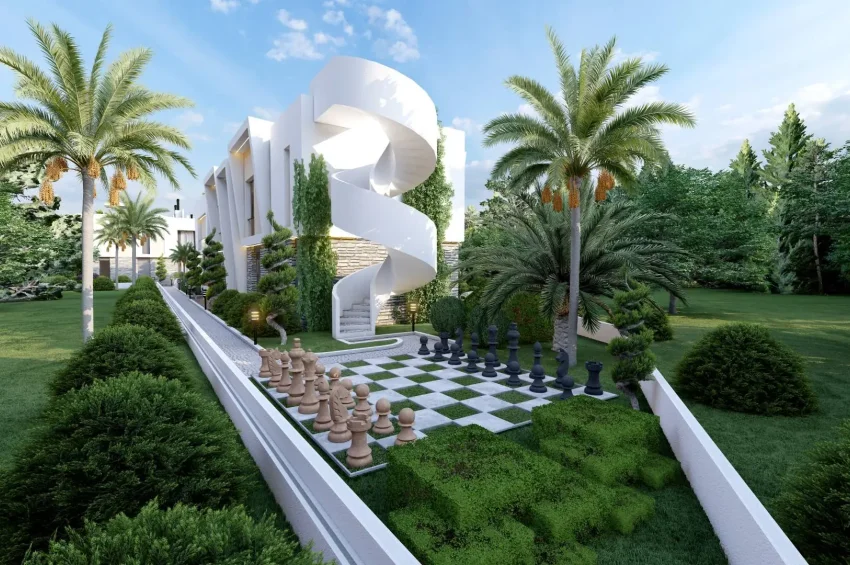 Modern 1 Bedroom Apartment with Private Pool in a Gated Complex, Alsancak Kyrenia