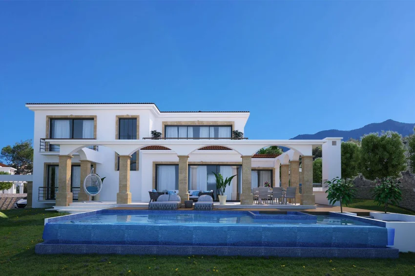 Luxury 3 Bedroom Villa in Esentepe with Sea View and Private Pool - Payment Plan Available