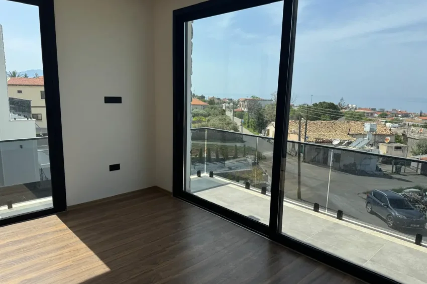 4+1-villa i Esentepe med havsutsikt och modern arkitektur