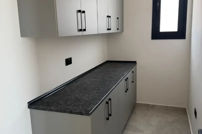 4+1-villa i Esentepe med havsutsikt och modern arkitektur