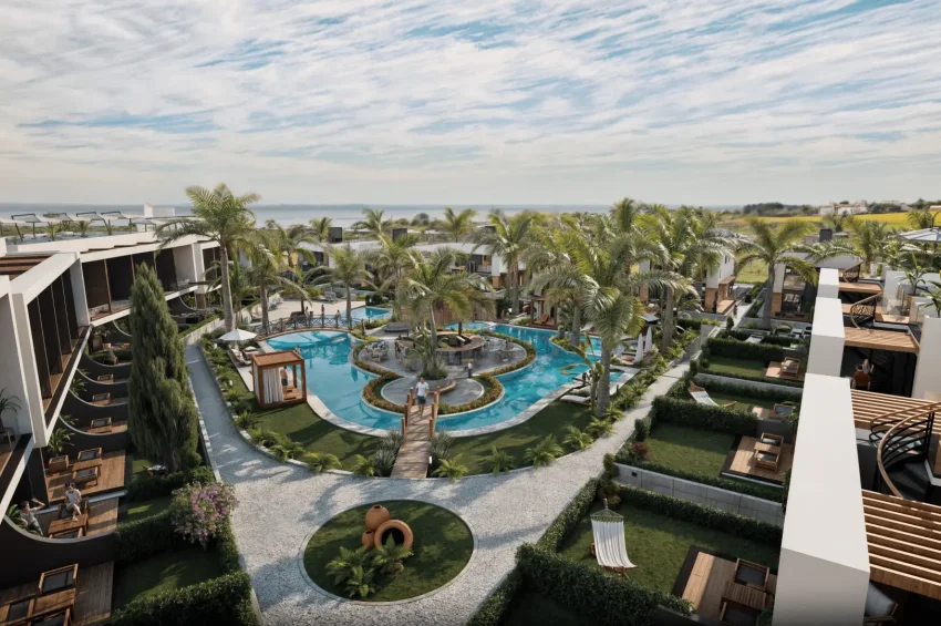 Lyxvilla med 4 sovrum, infinitypool, takterrass och privat trädgård