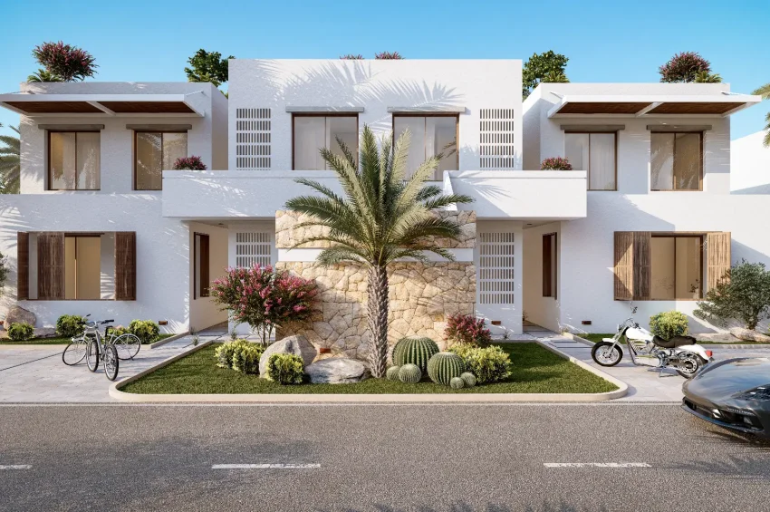 Denize Yürüme Mesafesinde 2+1 Daire Lapta'da Havuzlu Site İçerisinde