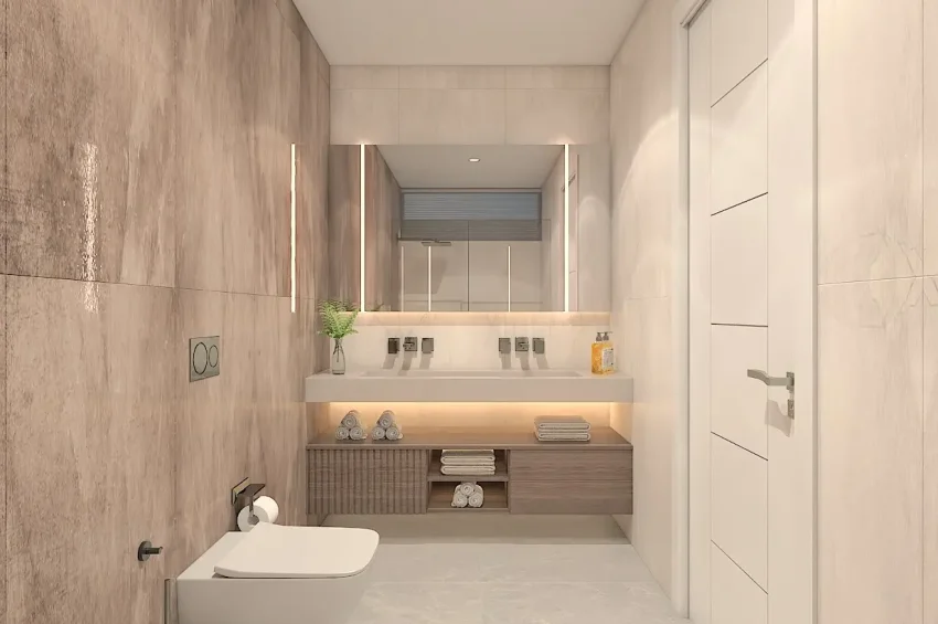 4 sovrum Villa i Edremit, Kyrenia, med bergs- och havsutsikt samt privat pool