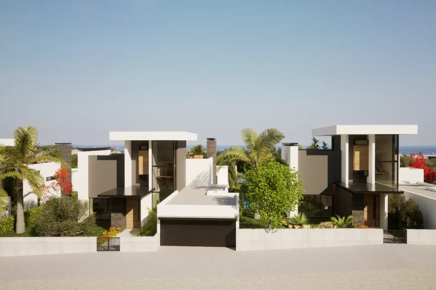 5 sovrum Villa i Edremit, Kyrenia, med bergs- och havsutsikt samt privat pool