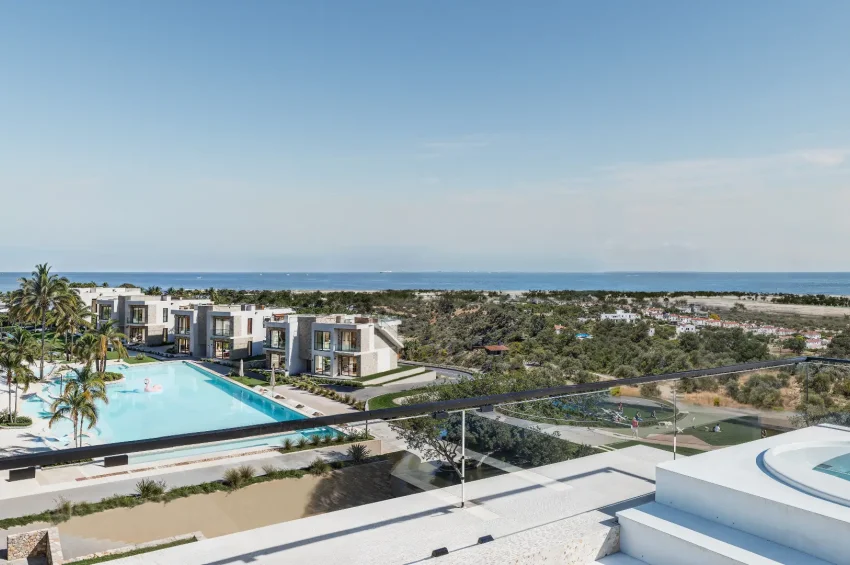 1 Schlafzimmer Wohnung in Karşıyaka, Kyrenia mit Meerblick und hohem Mietrenditepotenzial