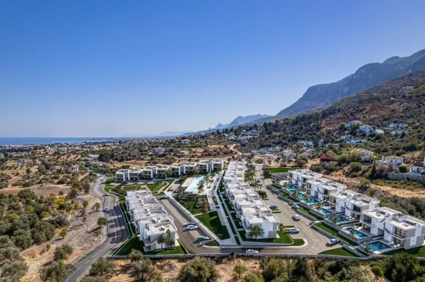 2-rumslägenhet i Karşıyaka, Kyrenia med havsutsikt och stark uthyrningspotential