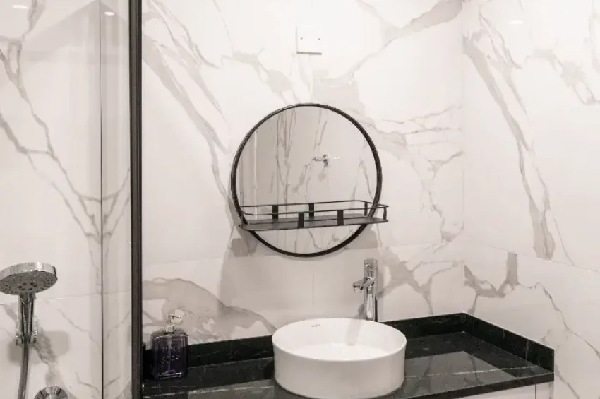 Studio-Penthouse-Wohnung in einer 5★ Wohnanlage in Karşıyaka, Kyrenia, fußläufig zum Meer