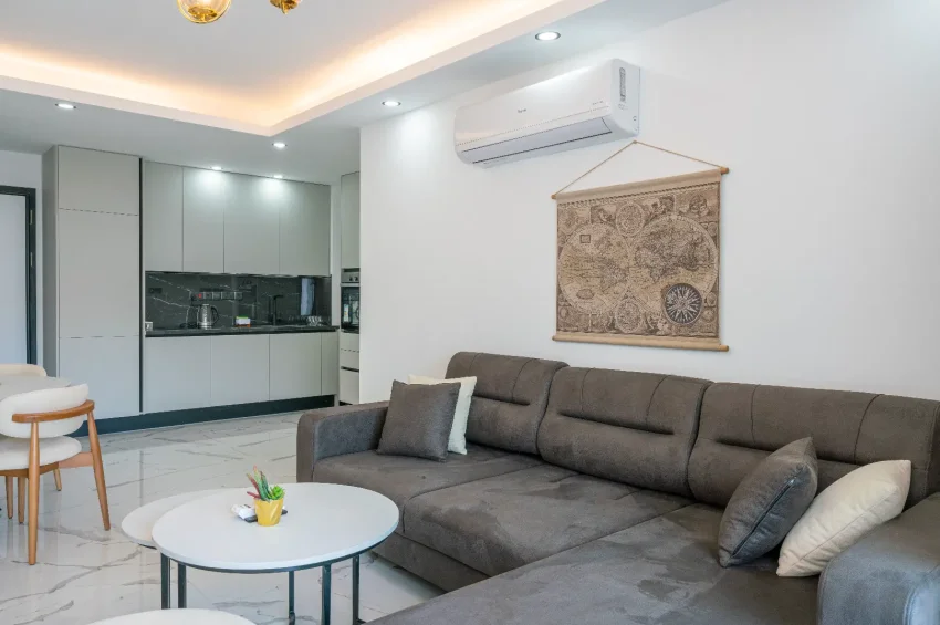 2+1 Penthouse Daire, Çatı Teraslı, Denize Yürüme Mesafesinde, 5★ Kompleks İçerisinde