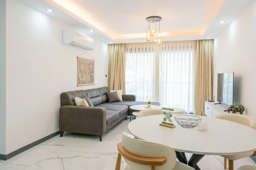 2+1 Penthouse Daire, Çatı Teraslı, Denize Yürüme Mesafesinde, 5★ Kompleks İçerisinde