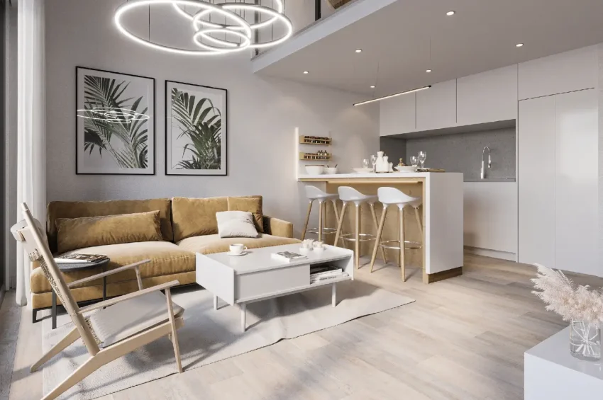 1 Schlafzimmer Loft Apartment in fußläufiger Entfernung zum Meer in einer 5★ Anlage