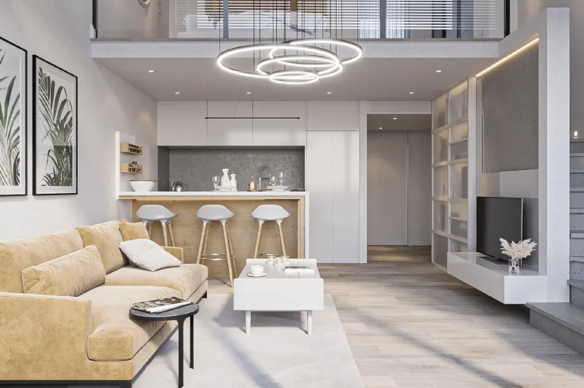 1 Schlafzimmer Loft Apartment in fußläufiger Entfernung zum Meer in einer 5★ Anlage