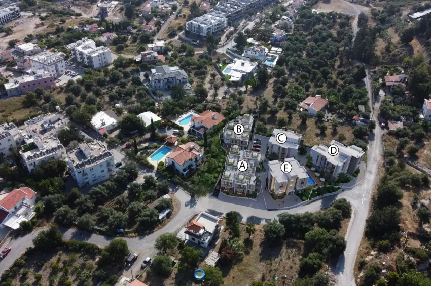 Modern 3 Bedroom Apartment with Private Pool in a Gated Complex, Alsancak Kyrenia
