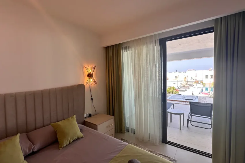 2 Schlafzimmer Erdgeschosswohnung mit Jacuzzi in Mykonos Homes, Bahçeli, Girne