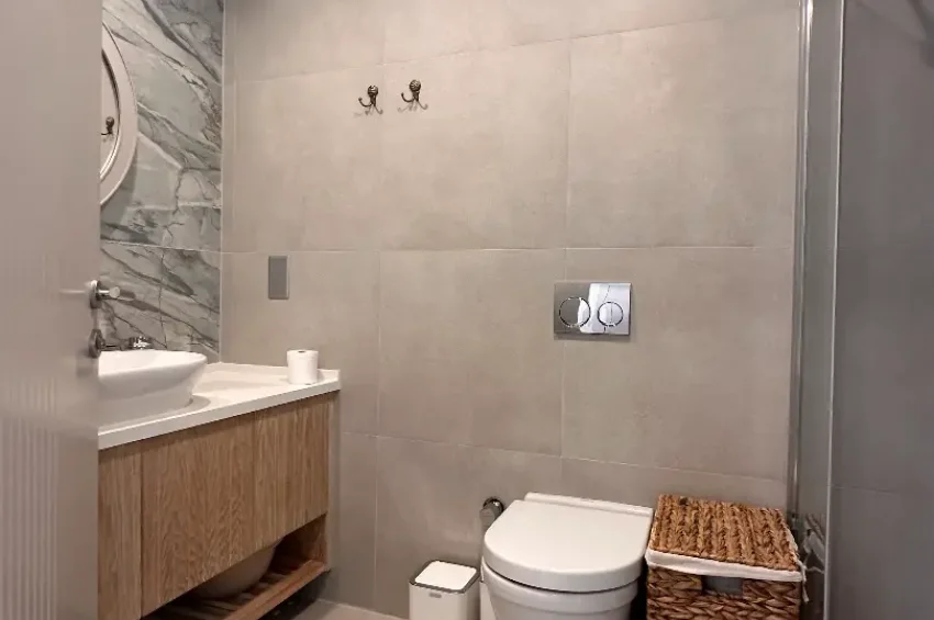 2 Schlafzimmer Erdgeschosswohnung mit Jacuzzi in Mykonos Homes, Bahçeli, Girne