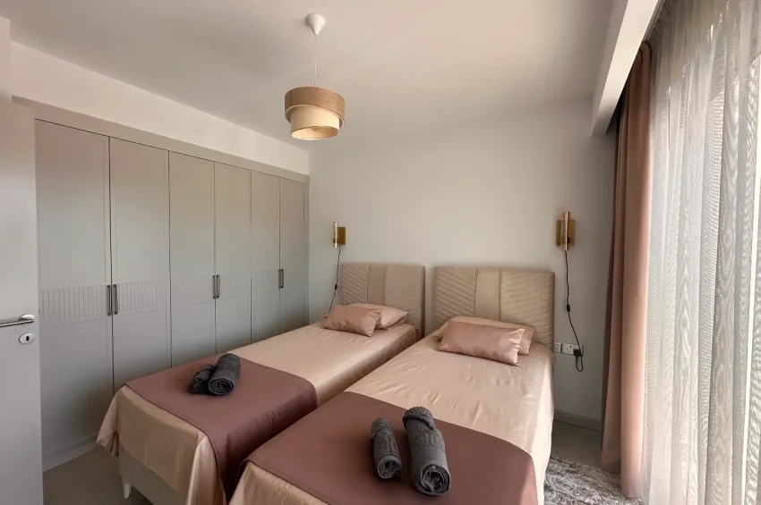 2 Schlafzimmer Erdgeschosswohnung mit Jacuzzi in Mykonos Homes, Bahçeli, Girne