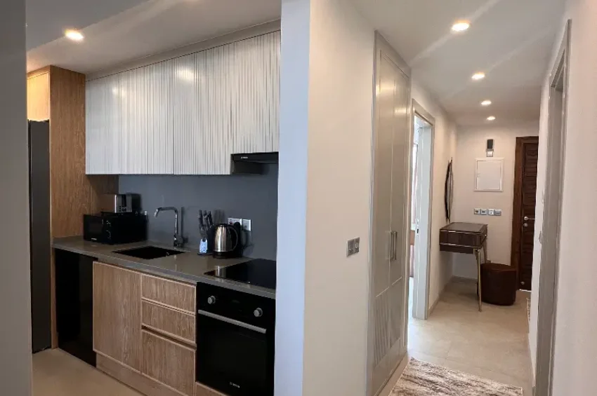 2 Schlafzimmer Erdgeschosswohnung mit Jacuzzi in Mykonos Homes, Bahçeli, Girne