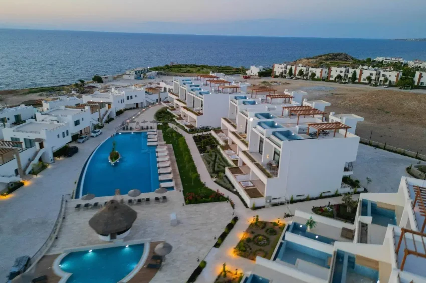 2 Schlafzimmer Erdgeschosswohnung mit Jacuzzi in Mykonos Homes, Bahçeli, Girne